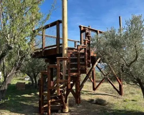 Plateforme Terrasse dans le Vaucluse (FR)